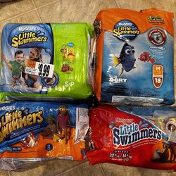 Huggies Little Swimmers Sm-Lg 50 pairs. $10 for All. Milford/Greenwood area. 