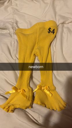 Newborn Girl Pants