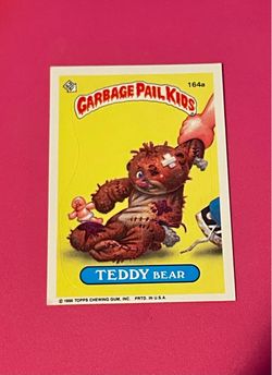 Teddy Garbage Pail Kid card