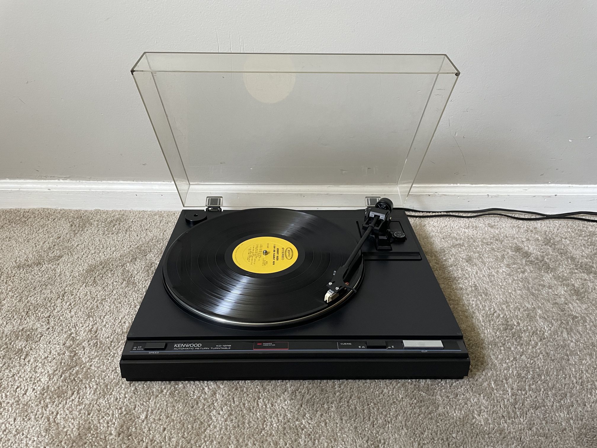 Kenwood Record Player Turntable