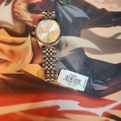 Michael Kors Watch Mk5555 New With Extention And Tag Scratches From storage