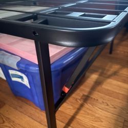 Metal Platform Bed Frame-Like New (Bought For $118 One Month Ago)