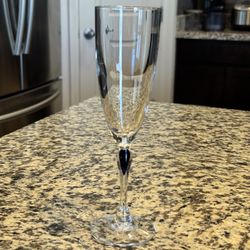 Zrike teardrop cobald - champagne crystal 