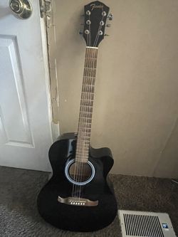 Fender Acoustic-Electric Guitar Black