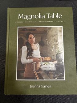 Cookbook magnolia table