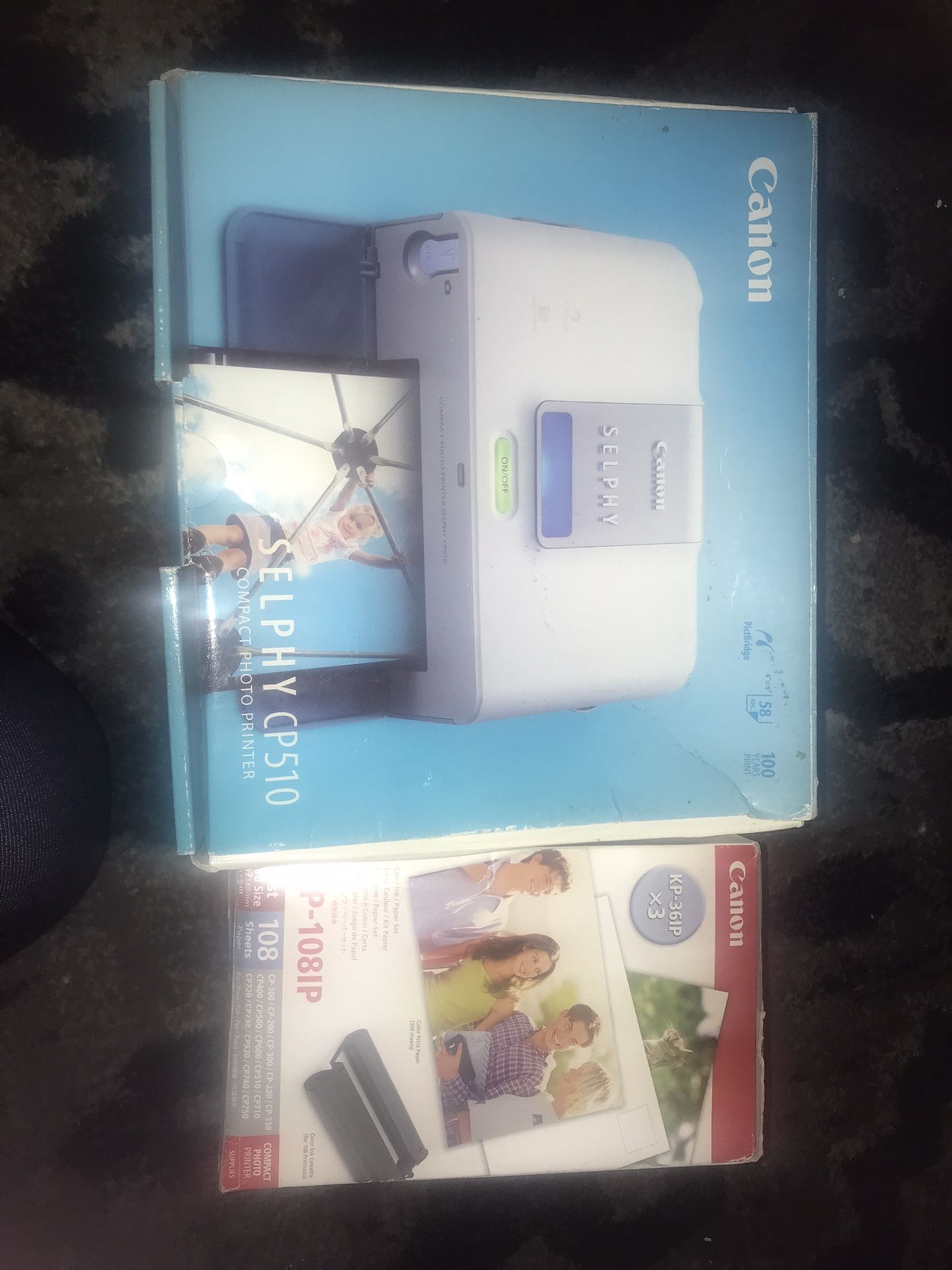 Canon Selphy CP510 Photo Printer