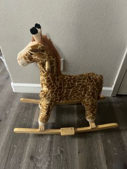 Happy Trails giraffe rocking chair used