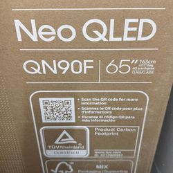 TV Samsung 65" NeoQled QN90F (2025) New in box