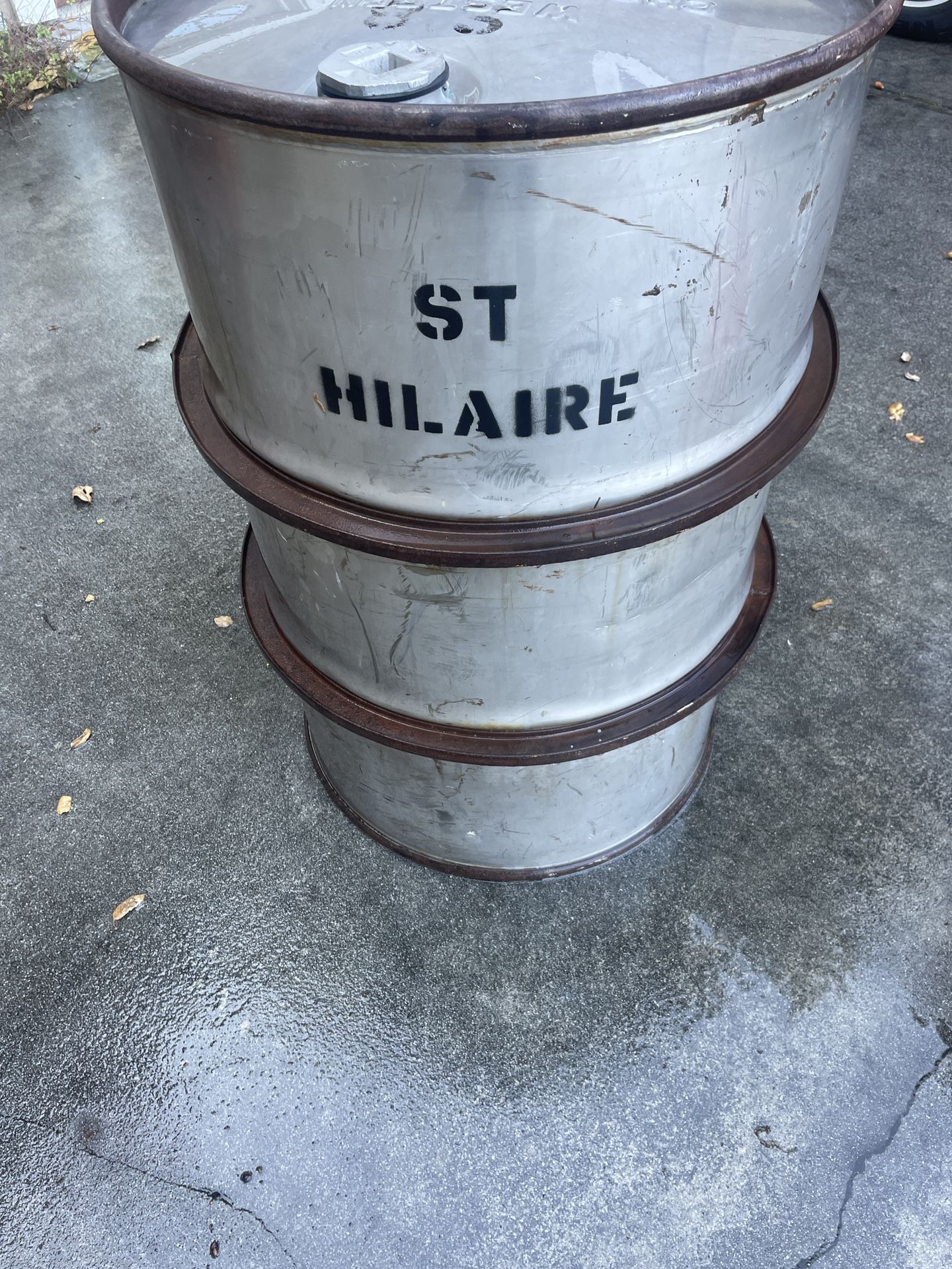 55 Gallon Stainless Steel Drum For Wine Or Beer