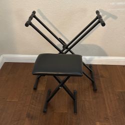 Keyboard stand And Chair