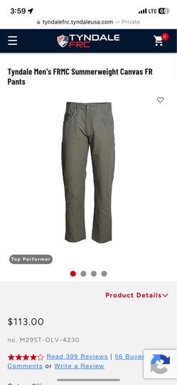Tyndale FR Work Pants