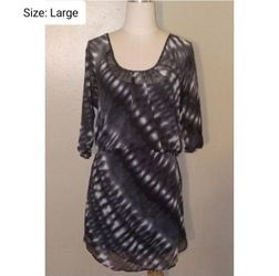 Black Tie Dye Dress !