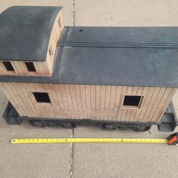 Vintage 1970s Fesco Line Train Caboose Toy Box 191370 Made In USA

