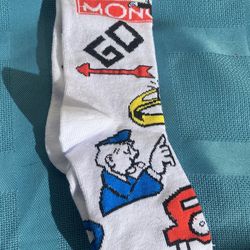 Monopoly crew socks kids