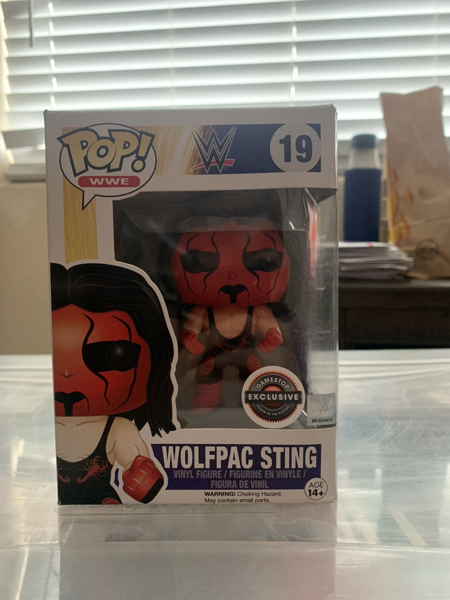WWE Wolfpac Sting Funko Pop