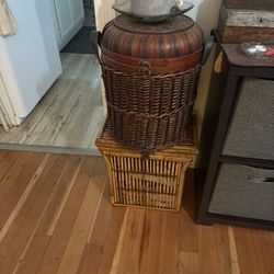 Wicker Storage Container 4 Sizes
