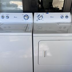 AMANA WASHER AND DRYER SET