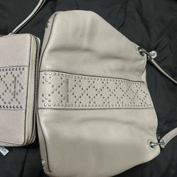 Gray And Sliver Michael Kors Purse