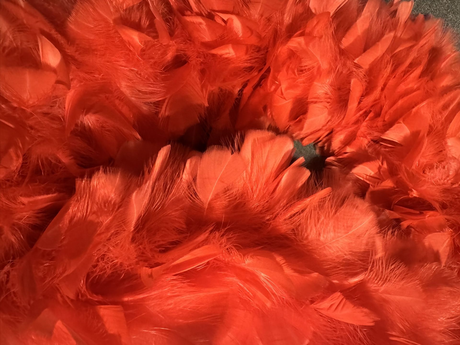 Handmade 4 Ft Flamingo Coral Boa