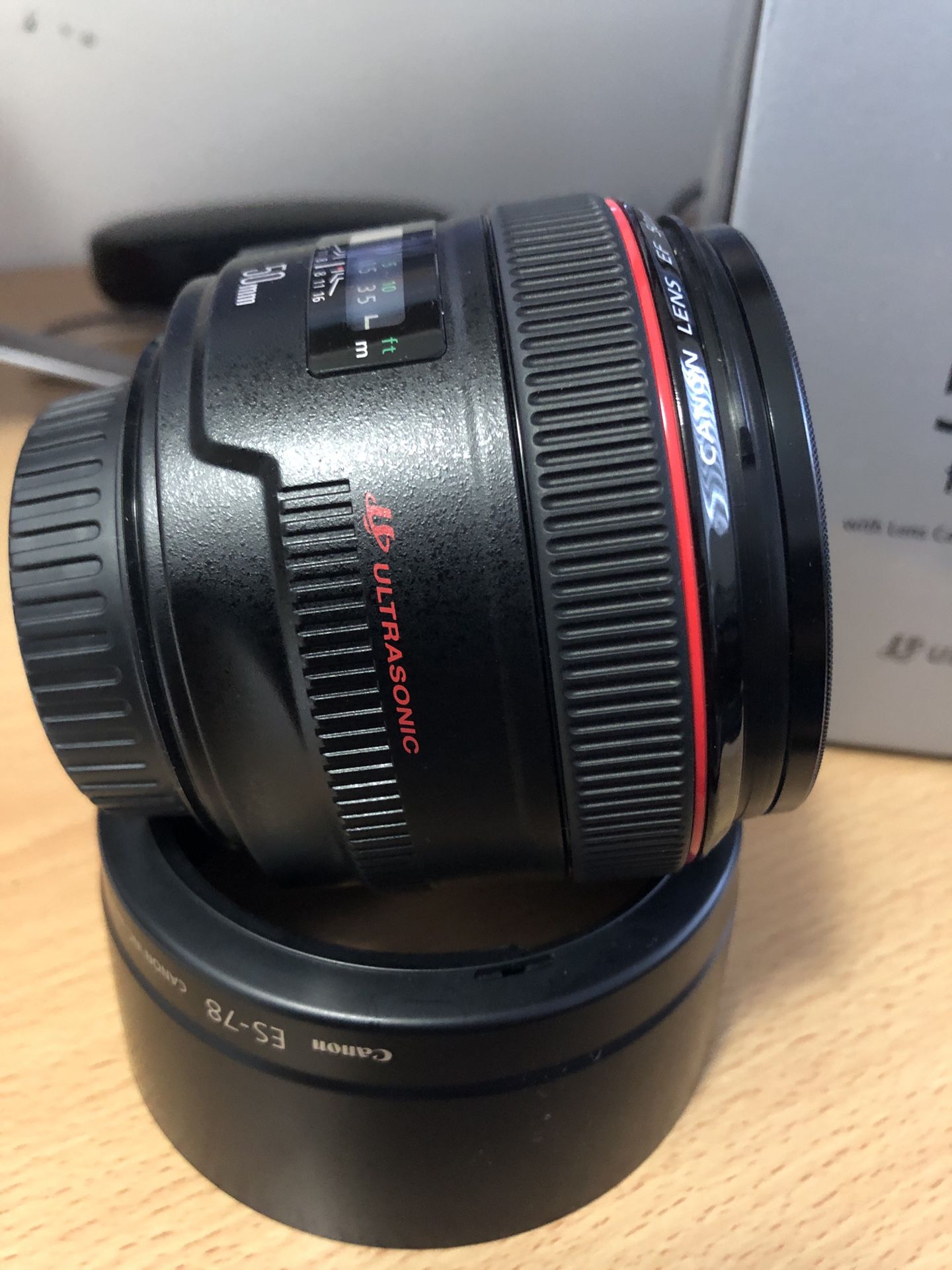 Canon 50mm f/1.2L USM FOR SALE OR TREDE FOR U 24-70MM