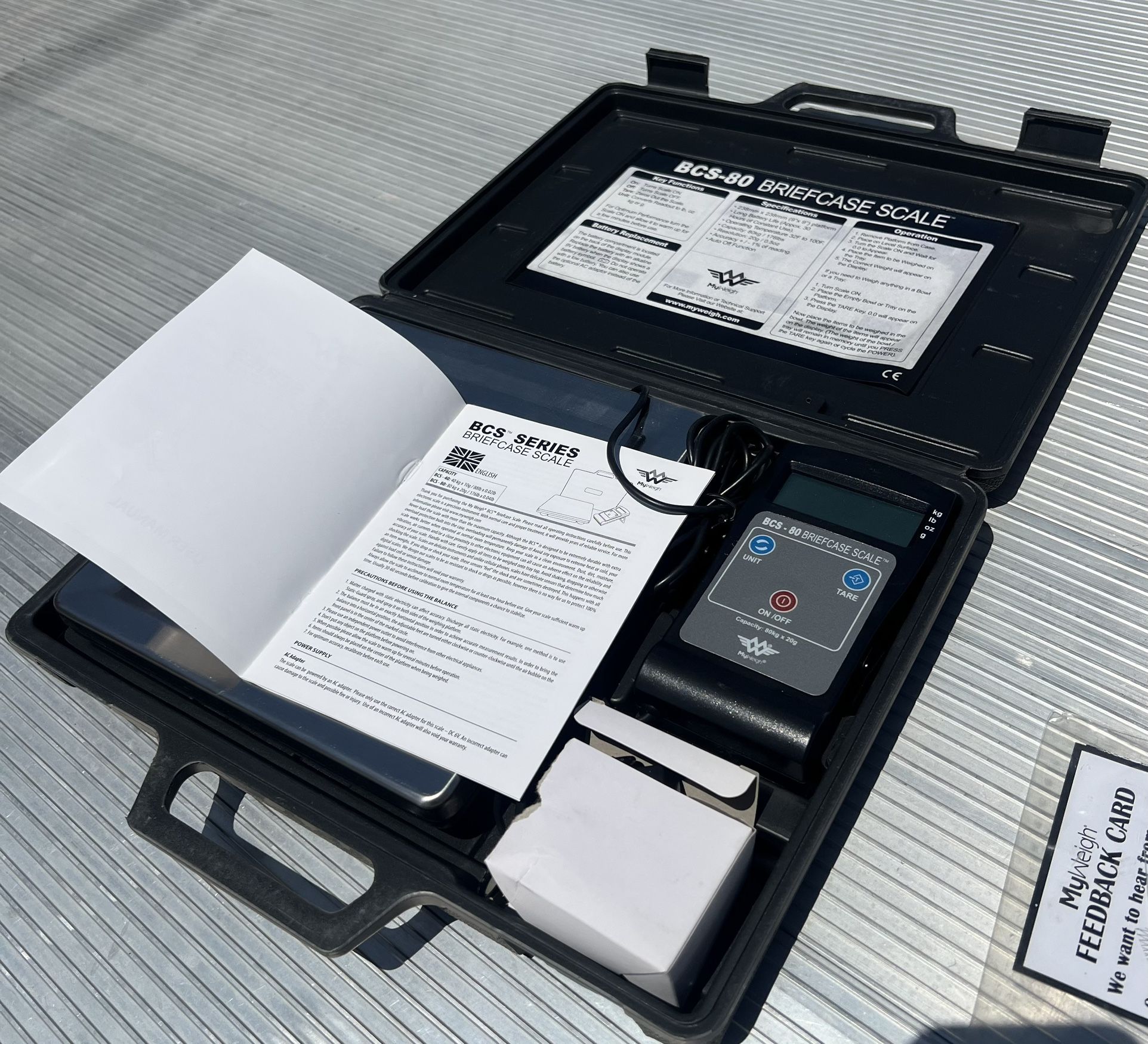 Electronic digital scale