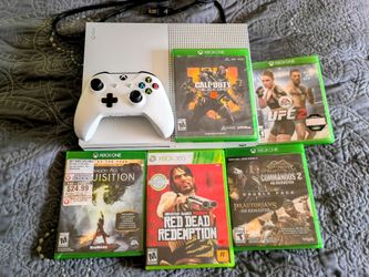 Xbox One S system complete with games