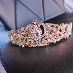 Rose Gold Tiara 