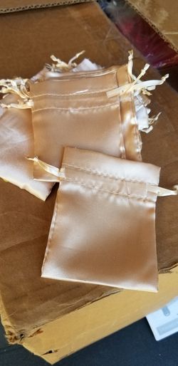 Satin WEDDING FAVOR, Jewelry or Gift bag
