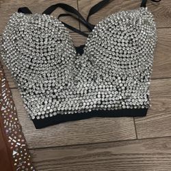 Sequin Bustier