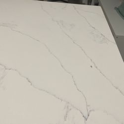 New Quartz White Countertop Pieces  Available