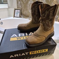 Ariat work boots 9 1/2 D