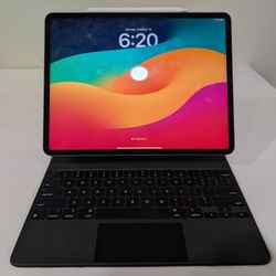 iPad Pro (12.9-inch) (5th gen) w/ Magic Keyboard & Apple Pencil