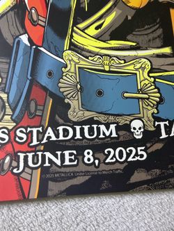 Concert posters, Metallica and tool