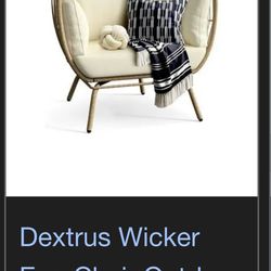 Wicker Egg Chair 
