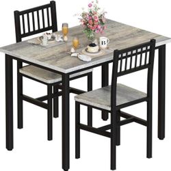 3 PIECE DINIG TABLE 