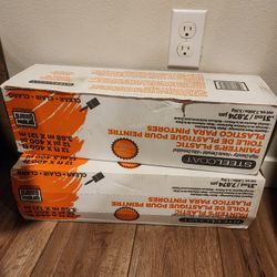 Painter’s Plastic Sheeting 12 ft x 400 ft (2 Rolls) – NEW