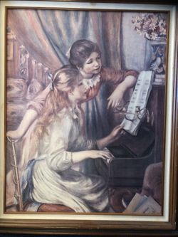 Renoir’s Girls Playing The Piano 