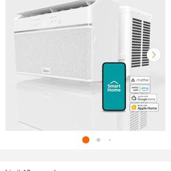 8,000 BTU Smart Inverter Window Air Conditioner 
