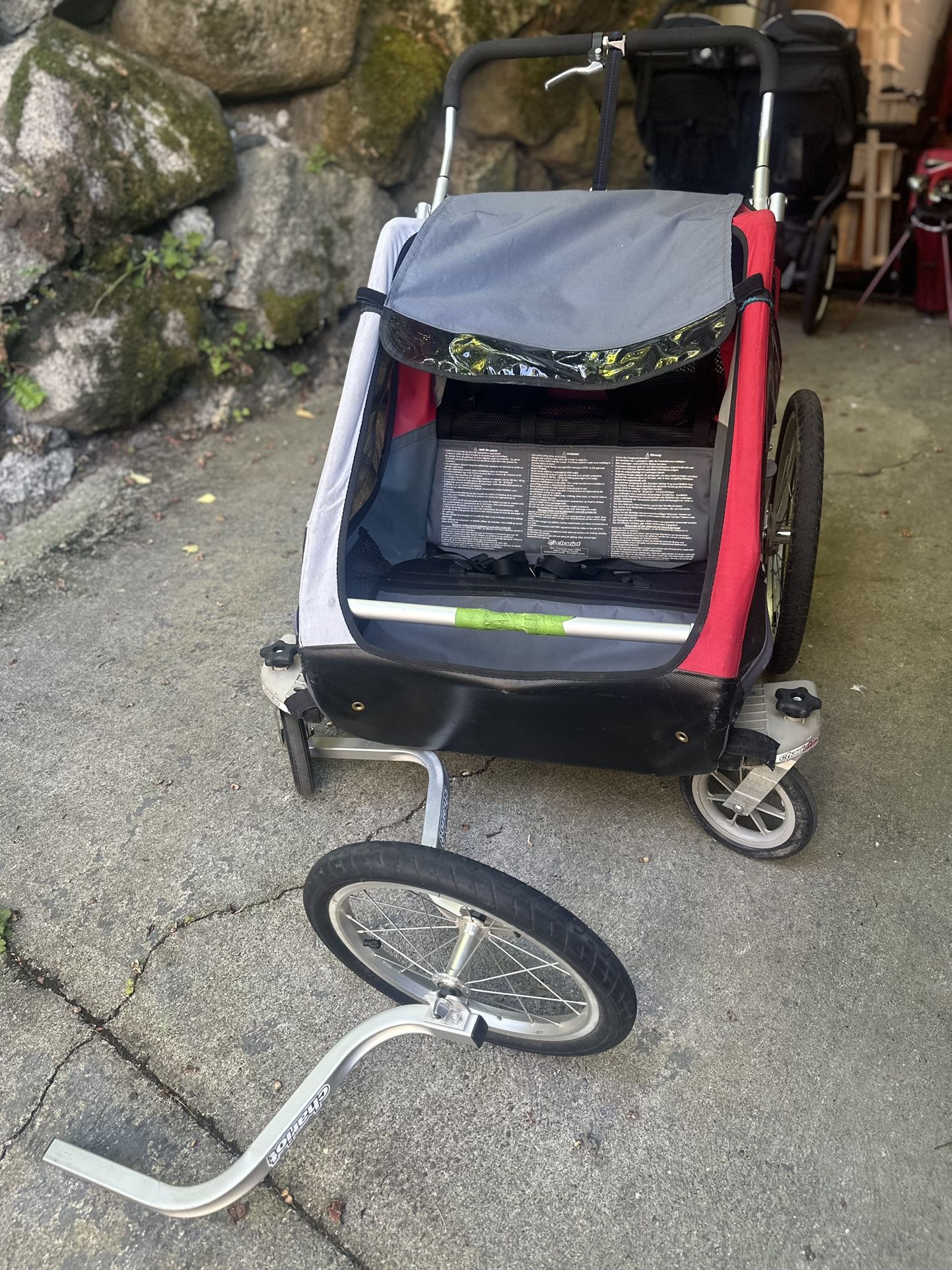 Thule Double Stroller / Chariot / Jogging Stroller