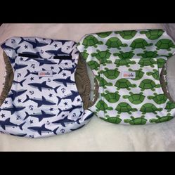Doggie  Diaper Cover Set of 2  Size M