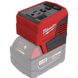 M18 18-Volt Lithium-Ion 175-Watt Powered Compact Inverter for M18 Batteries