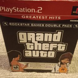 PS2 GTA DOUBLE PACK- YES IT'S AVAILABLE- THIS WEEK $25.