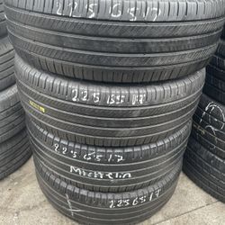225/65/17 Michelin #4 Used Tires Installed