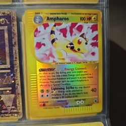 Pokemon Ampharos Expedition Holo 2/165 