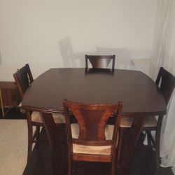 Solid Counter-Height Table