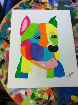 Dog paint