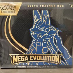 Pokémon Cards Mega Evolution Elite Trainer Box (Mega Lucario ETB)