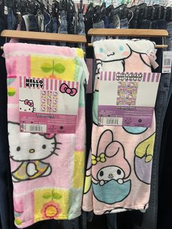 Hello Kitty Easter Baby Blankets