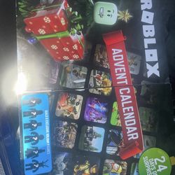  2021 Roblox Action Collection Advent Calendar 2 Exclusive Virtual Items Inhand  