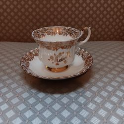 "Royal Albert" Mother's  Tea Cup & Saucer Set